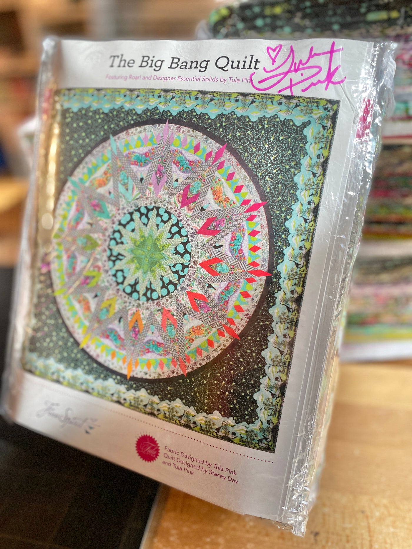 Big Bang ROAR! Quilt Kit - Signed by Tula Pink