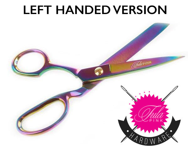 Tula Pink Hardware 8" Shears (Right & Left Hand Versions)