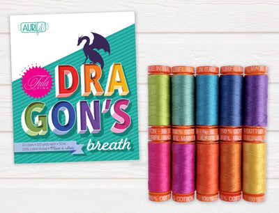 Tula Pink Dragon's Breath Aurifil Thread Collection