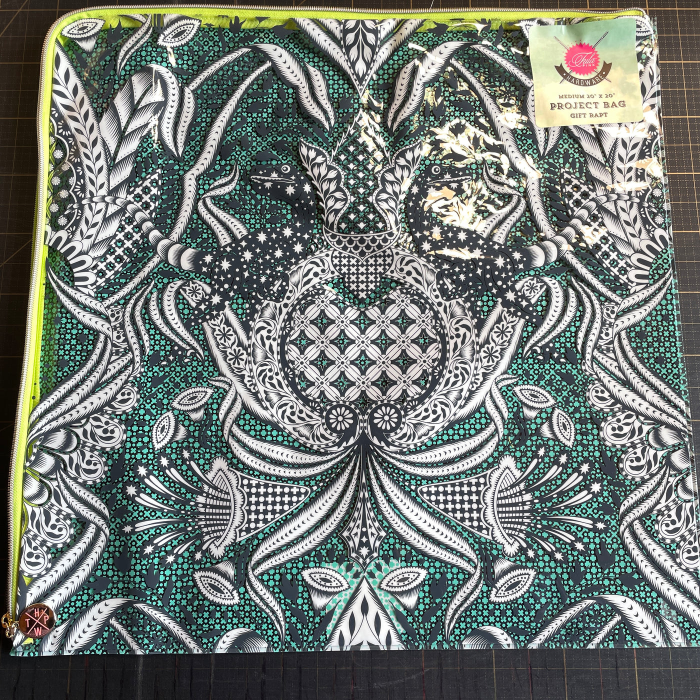 Tula Pink ROAR! "Gift Rapt" XL Bag (2 Sided Zipper!)