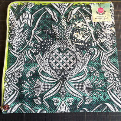 Tula Pink ROAR! "Gift Rapt" XL Bag (2 Sided Zipper!)