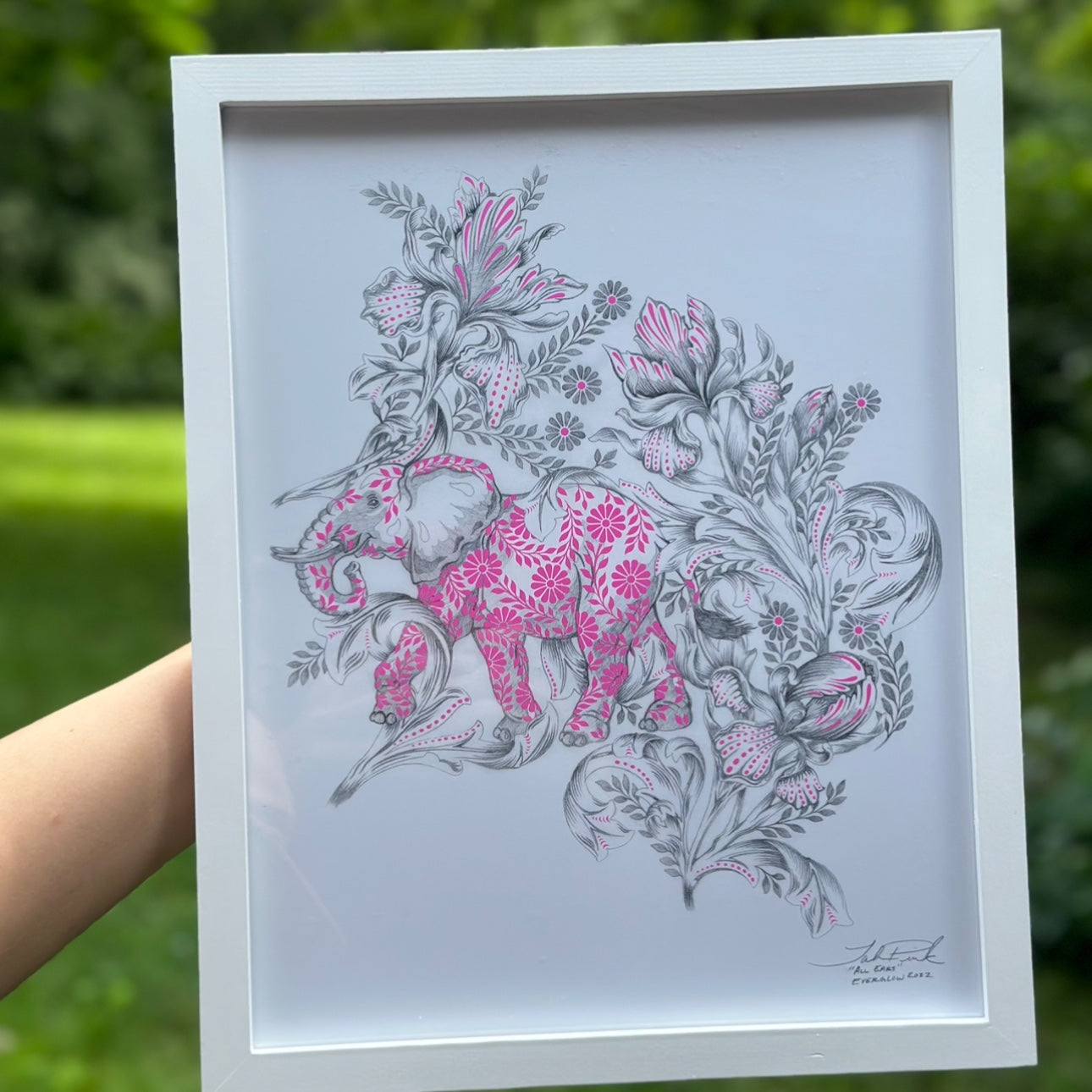 Single Everglow Art Prints - A #VeryRare Tula Pink Special Product!