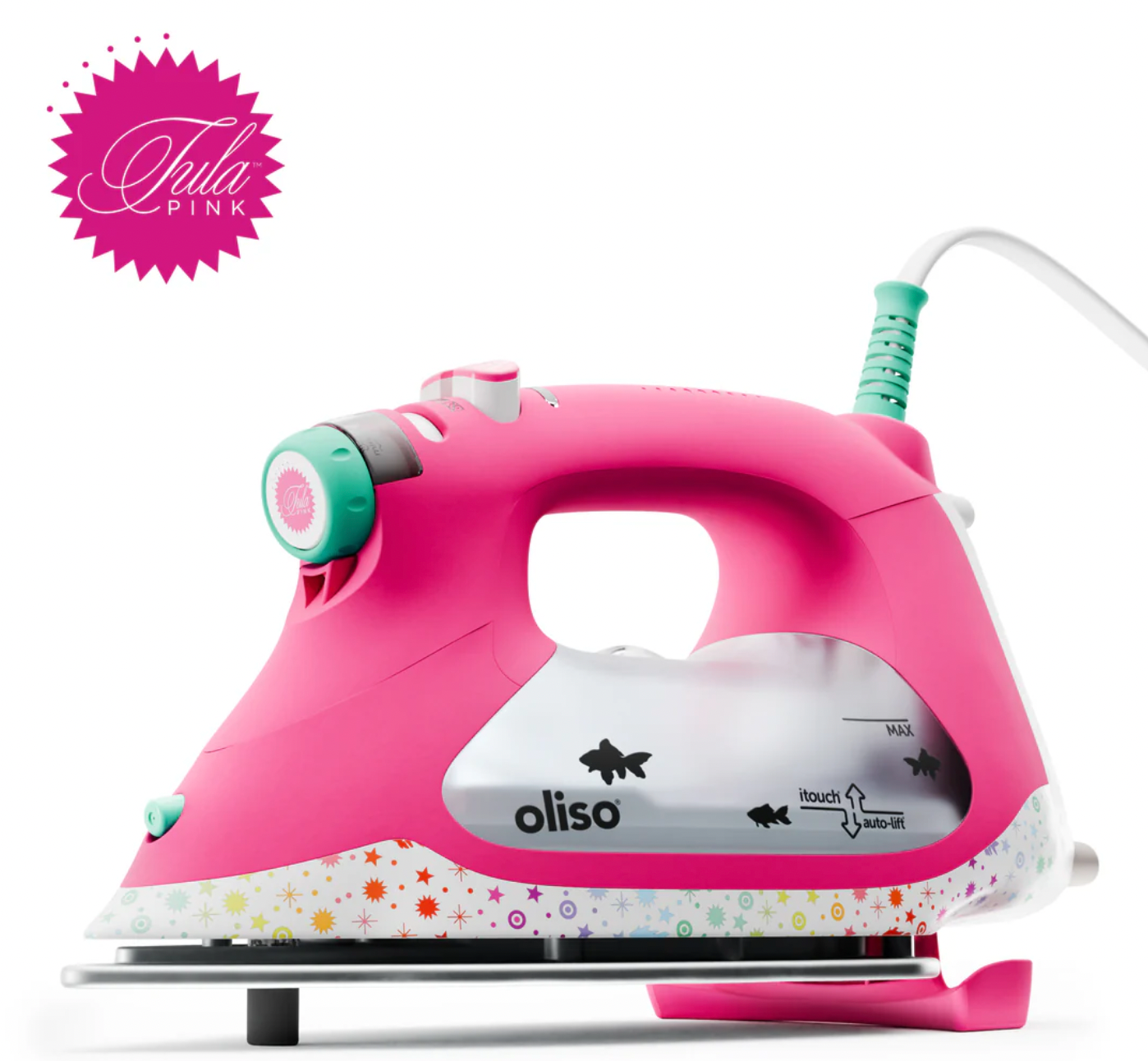 Tula Pink x Oliso TG1600 Pro Plus Iron - Autographed by Tula Pink!