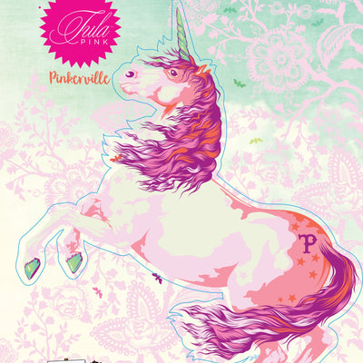 Tula Pink "Pinkerville” Unicorn Embroidered Patch