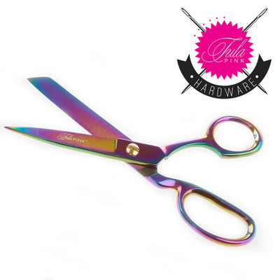 Tula Pink Hardware 8" Shears (Right & Left Hand Versions)