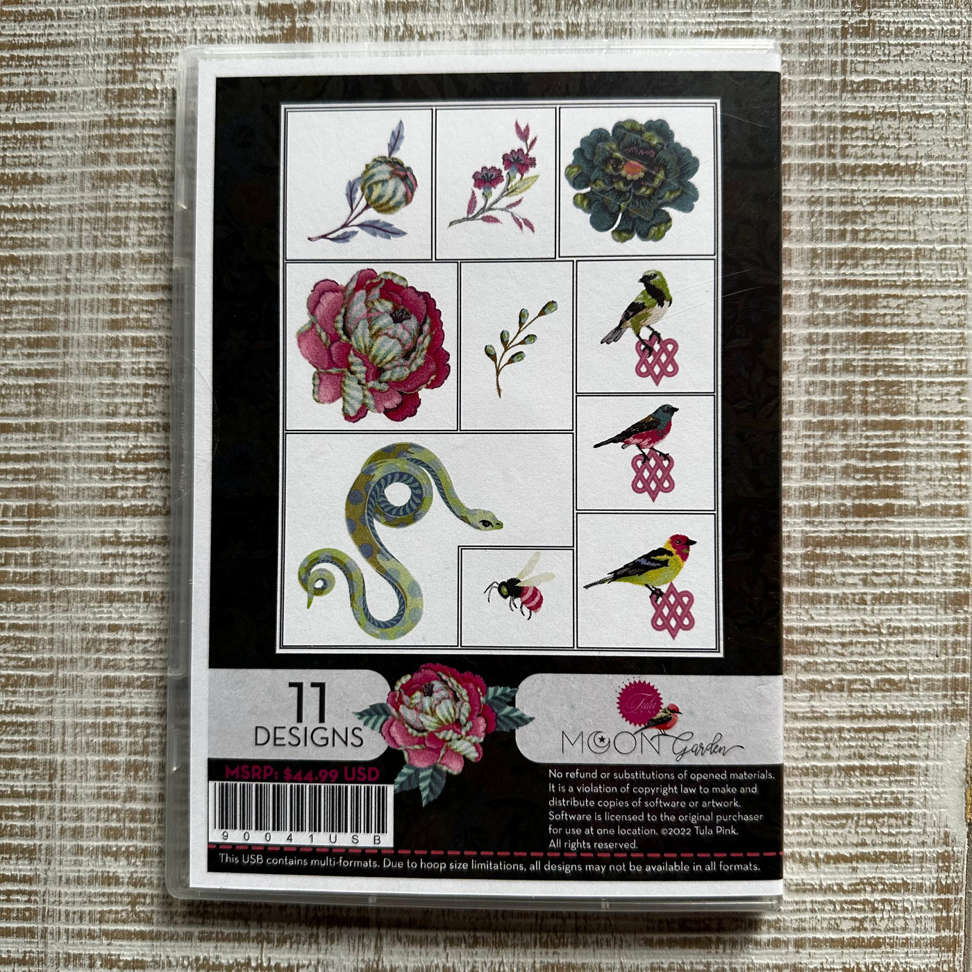 Moon Garden Machine Embroidery Collection