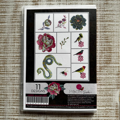 Moon Garden Machine Embroidery Collection