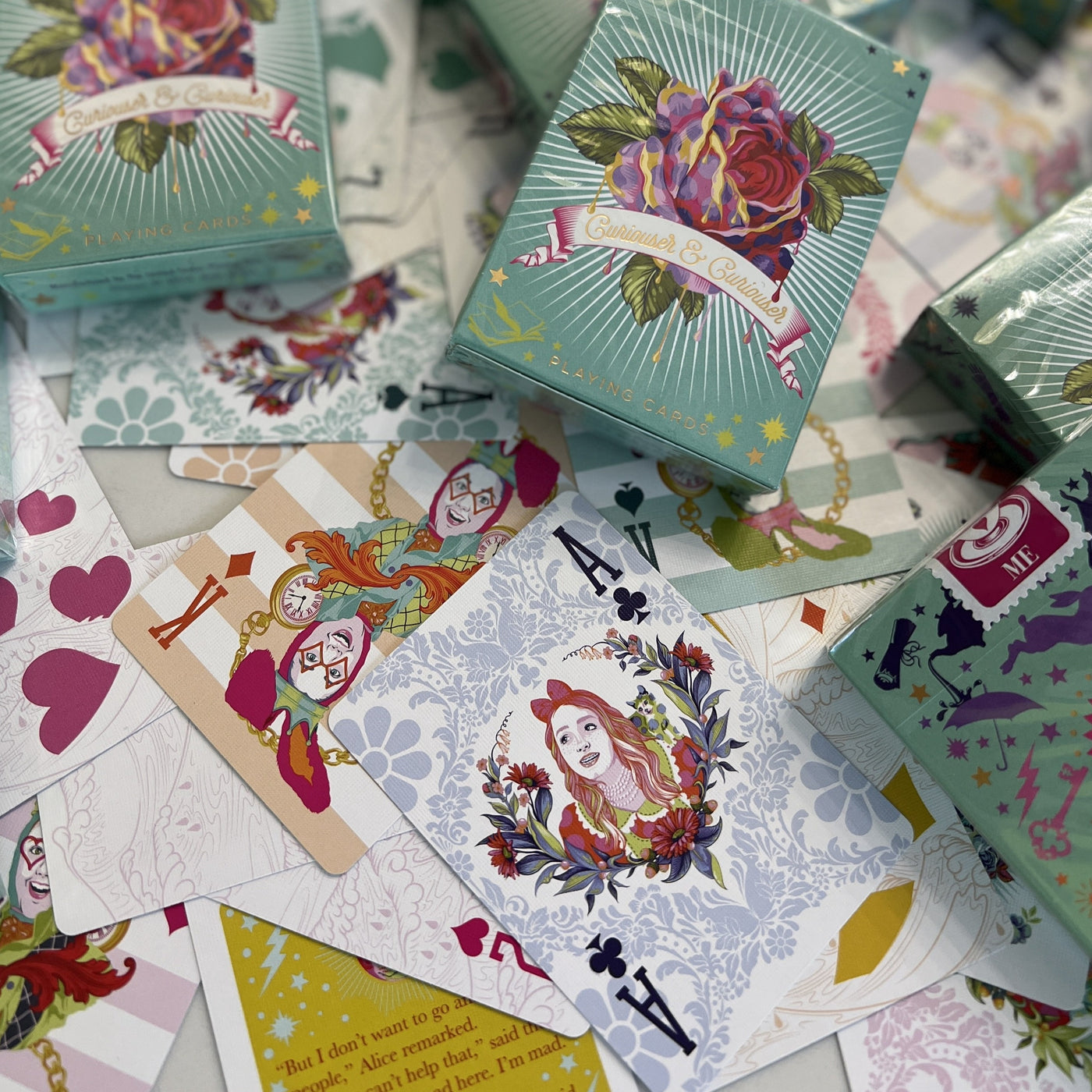 Tula Pink Curiouser Playing Cards! #VeryRare Collector Deck