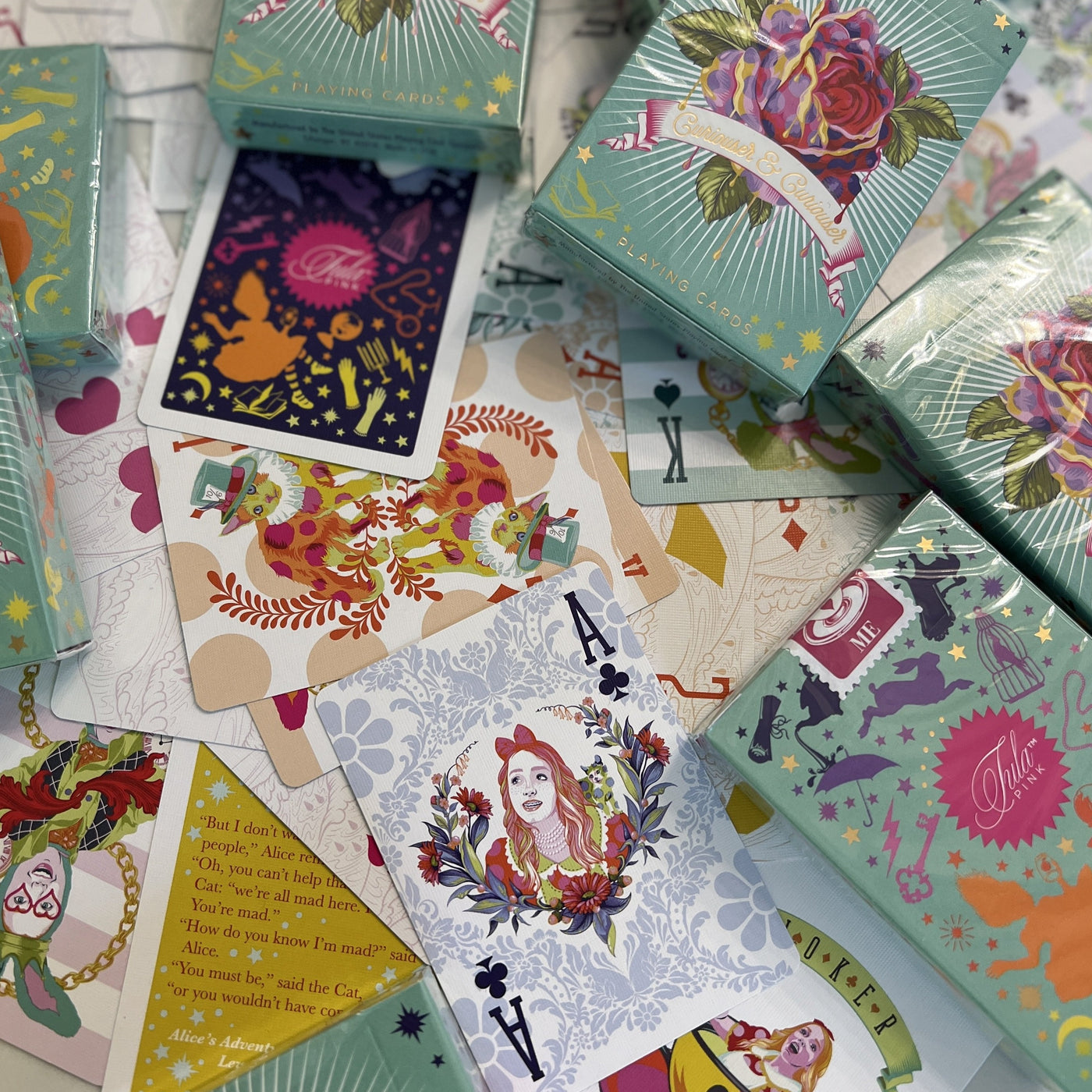 Tula Pink Curiouser & Curiouser Playing Cards