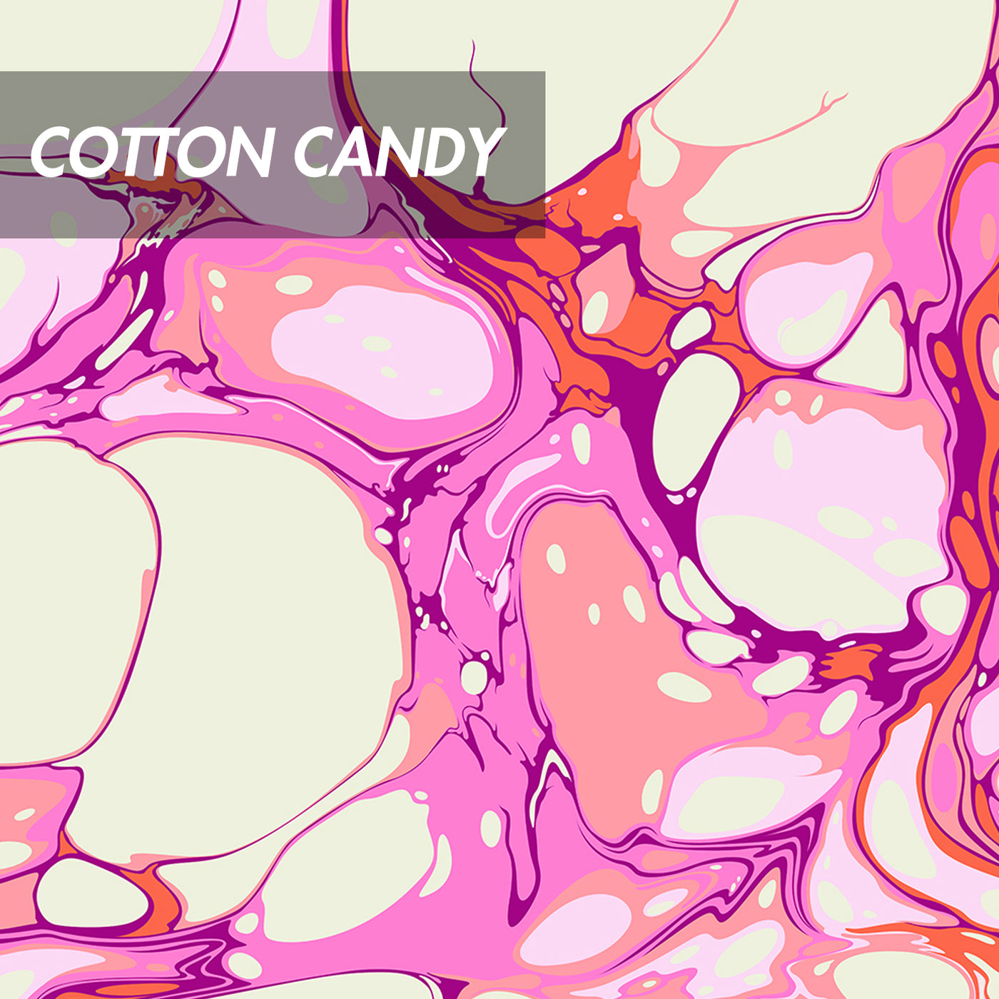 Tula Pink Pinkerville Backing - Cotton Candy REMNANT