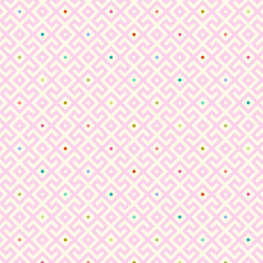 Tula Pink Moon Garden Backing - Mama Geo Dawn REMNANT