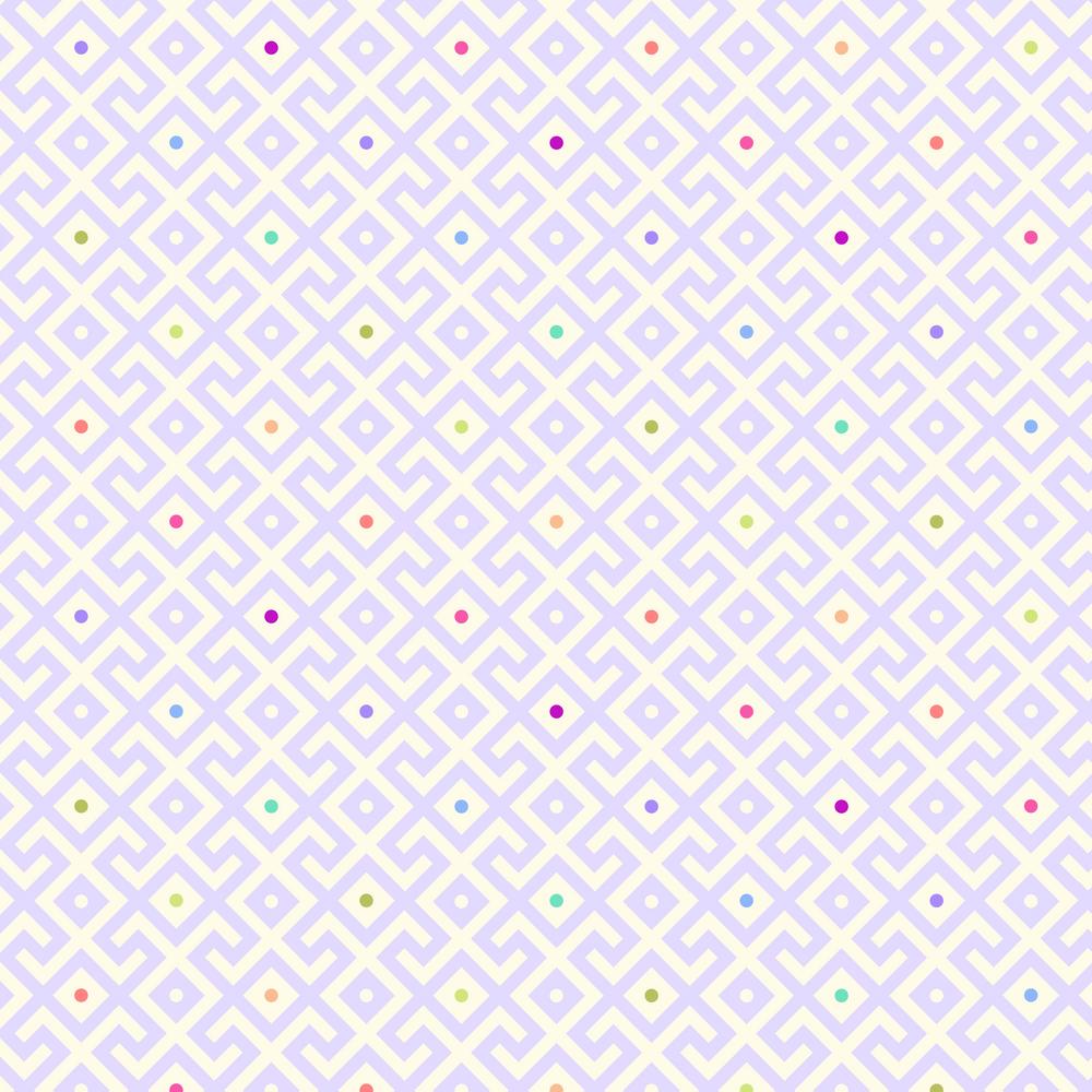 Tula Pink Moon Garden Backing - Mama Geo Dusk REMNANT