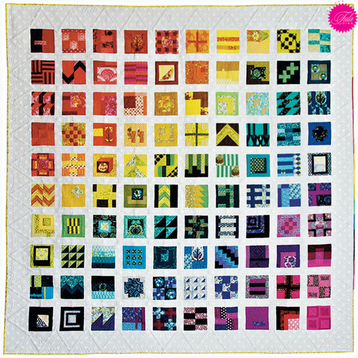 Tula Pink's City Sampler Book | 100 Modern Blocks - Autographed by Tula Pink