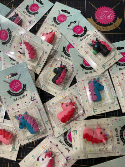 Tula Pink Hardware Unicorn 16 gig USB Stick
