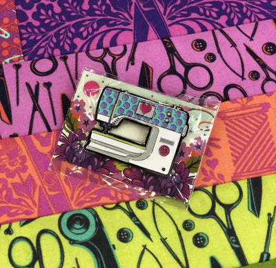 Tula Pink "Homemade" Enamel Pin