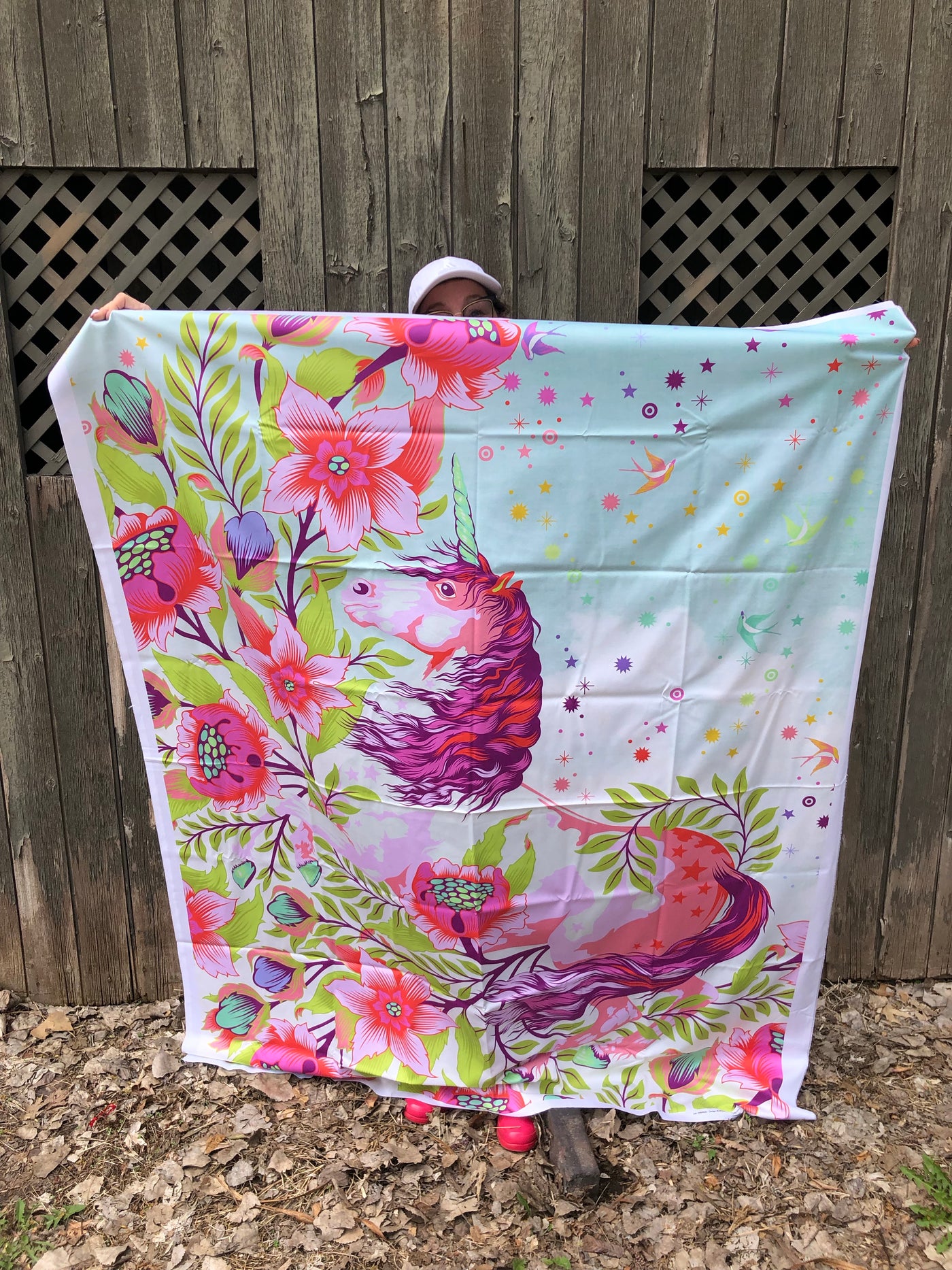 54" x 72" Tula Pink Pinkerville Quilt Backing